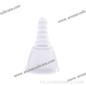 Kapu Menstrual Cup wahine ngawari me te Flex